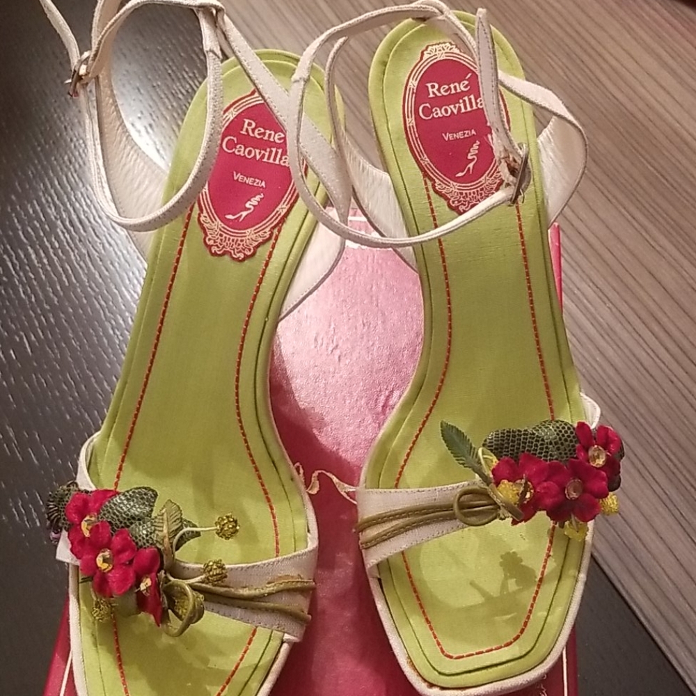 Rene Caovilla platform sandals